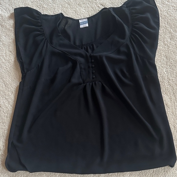 Meri Skye Tops - Chic Black Women's Blouse